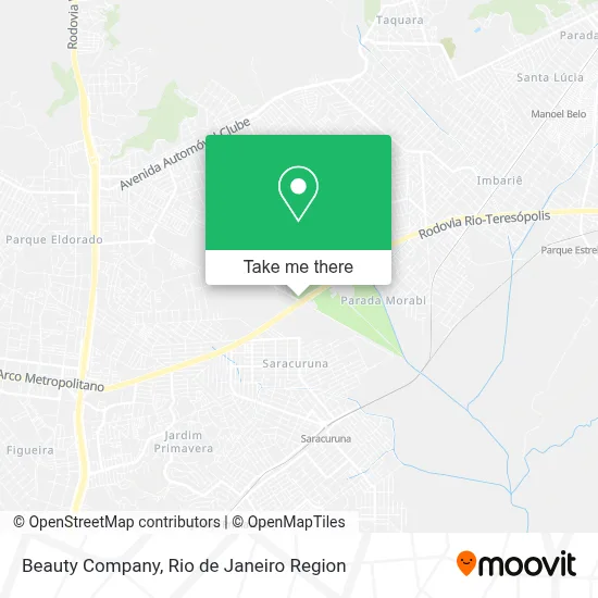 Beauty Company map