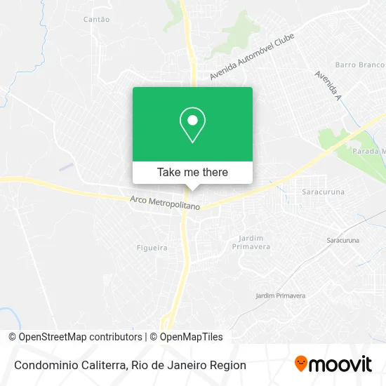 Condominio Caliterra map