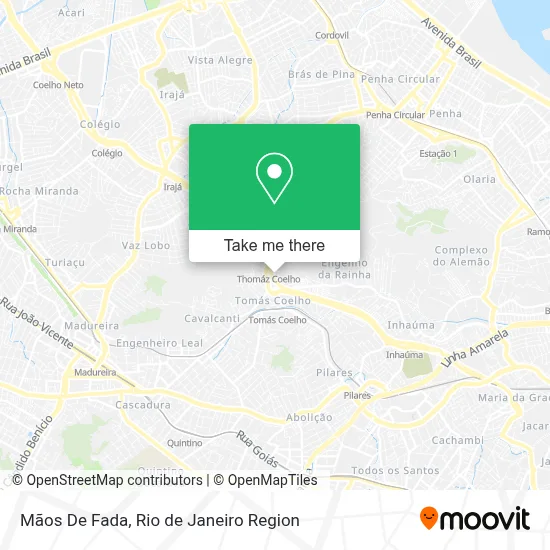 Mãos De Fada map