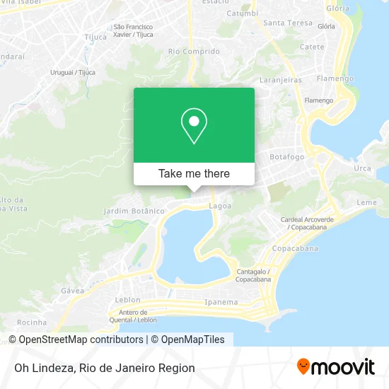 Oh Lindeza map
