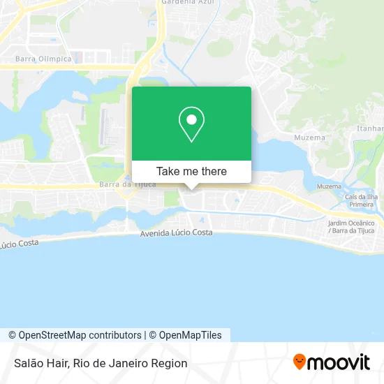 Salão Hair map