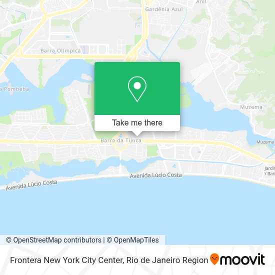 Frontera New York City Center map