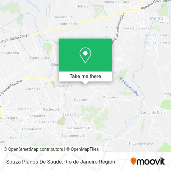 Souza Planos De Saude map