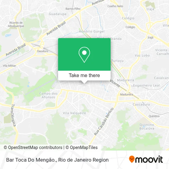 Bar Toca Do Mengão. map