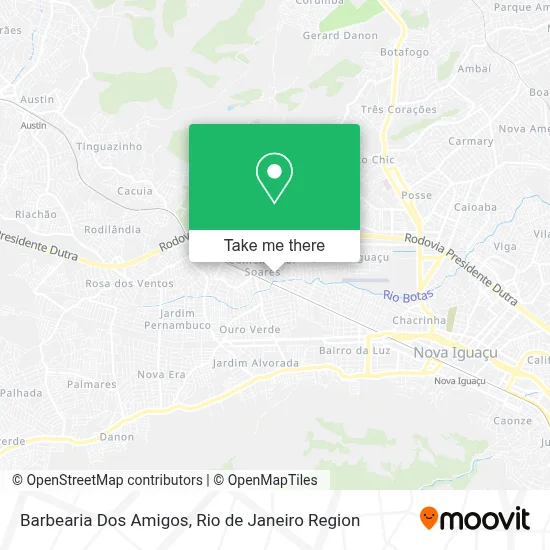 Barbearia Dos Amigos map
