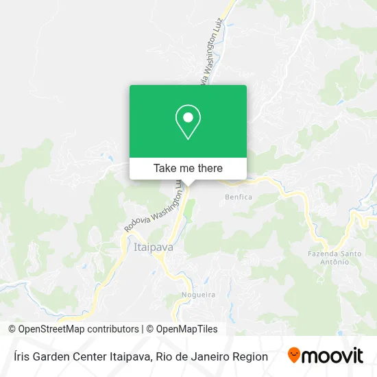 Íris Garden Center Itaipava map