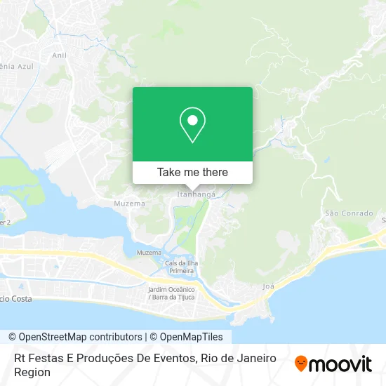 Rt Festas E Produções De Eventos map