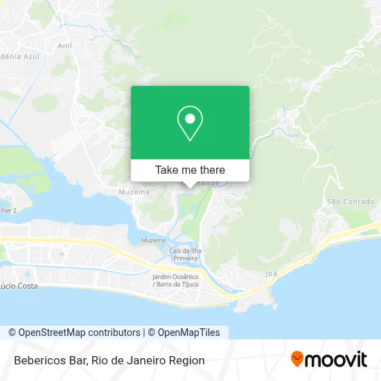 Bebericos Bar map