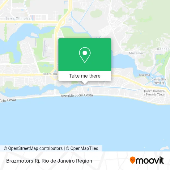 Brazmotors Rj map