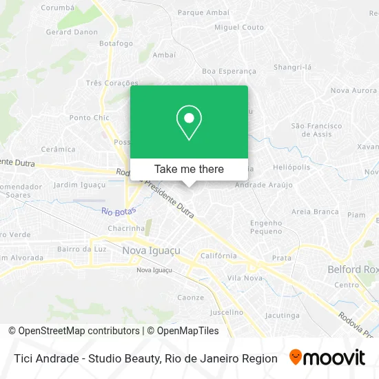 Tici Andrade - Studio Beauty map
