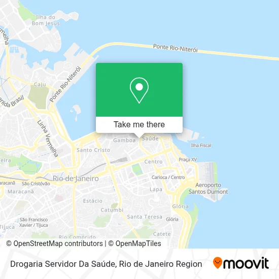 Drogaria Servidor Da Saúde map