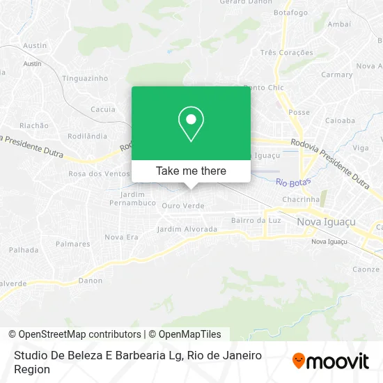 Studio De Beleza E Barbearia Lg map
