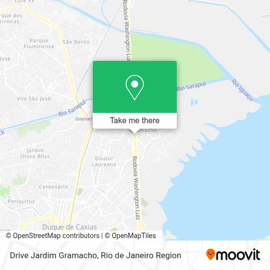 Drive Jardim Gramacho map