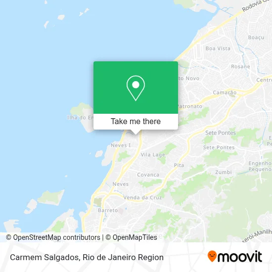 Carmem Salgados map