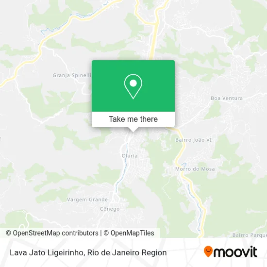 Lava Jato Ligeirinho map