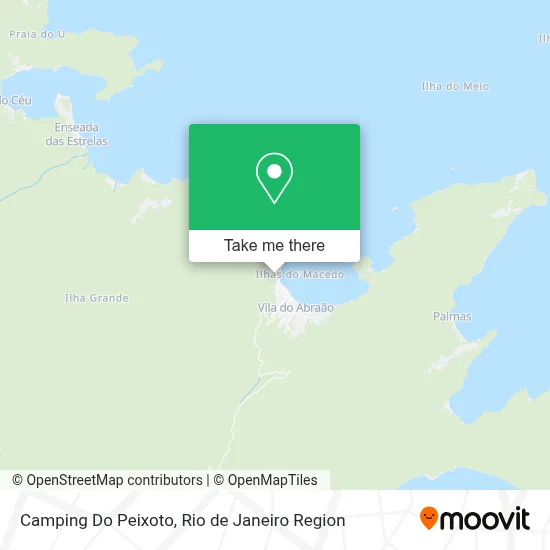 Camping Do Peixoto map