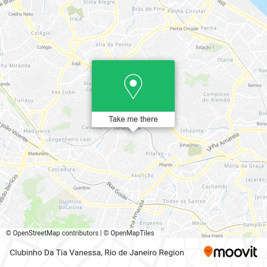 Clubinho Da Tia Vanessa map
