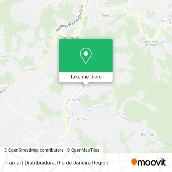 Famart Distribuidora map