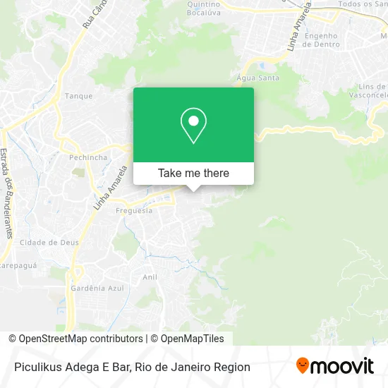 Piculikus Adega E Bar map