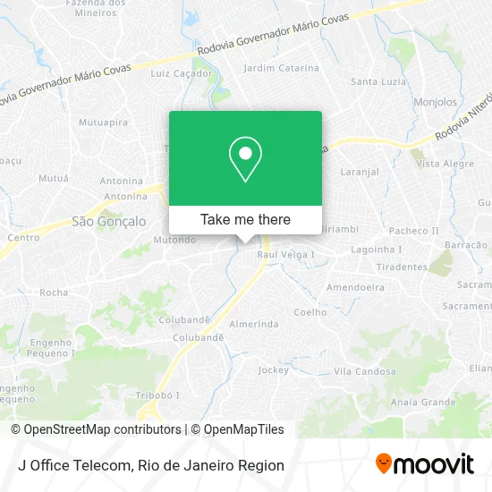 J Office Telecom map