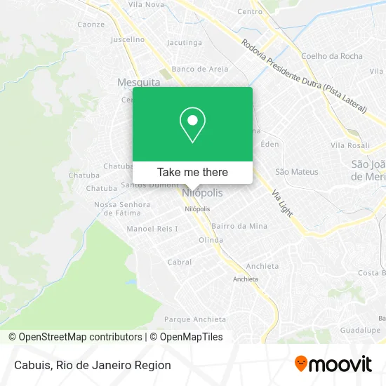 Cabuis map