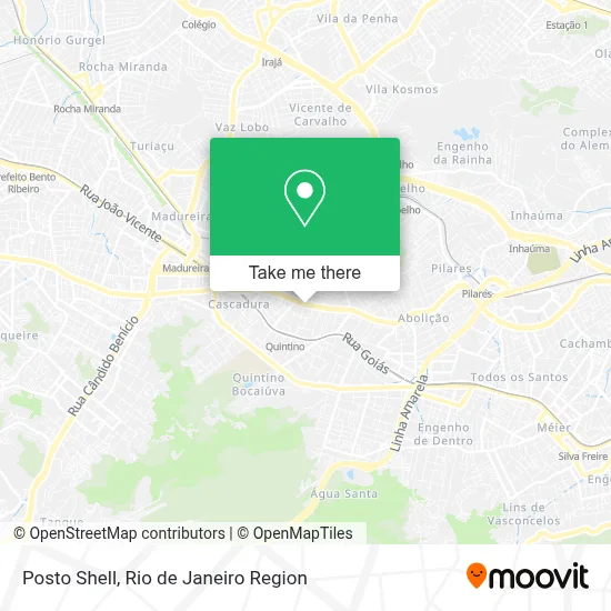 Posto Shell map