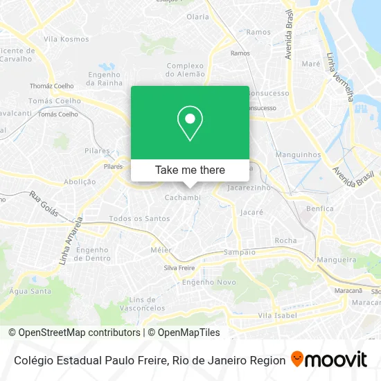 Colégio Estadual Paulo Freire map