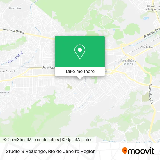 Studio S Realengo map