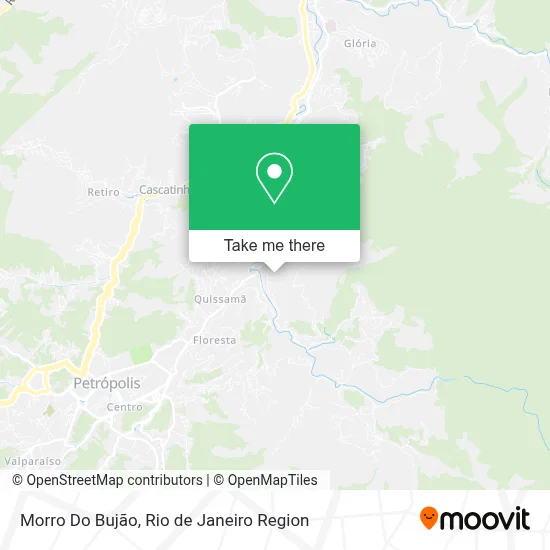 Morro Do Bujão map