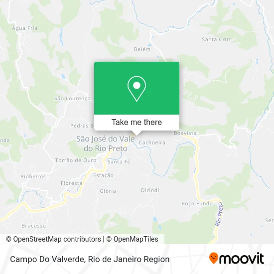 Campo Do Valverde map