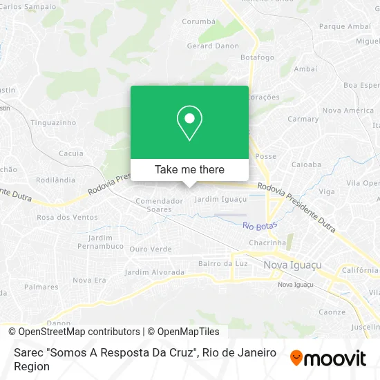 Sarec "Somos A Resposta Da Cruz" map