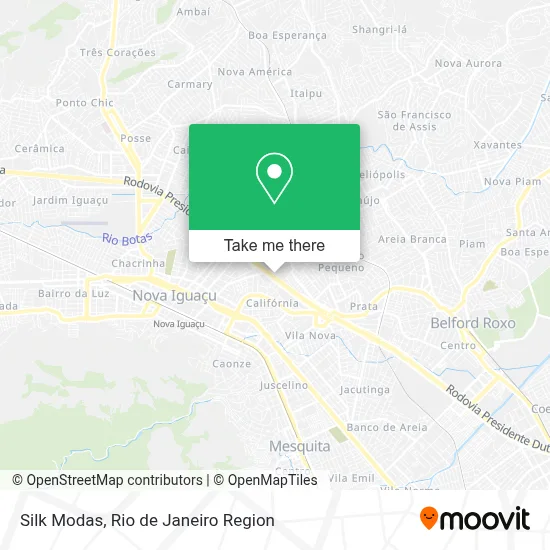 Silk Modas map