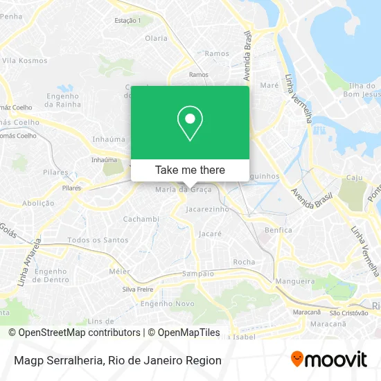 Magp Serralheria map