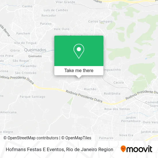 Hofmans Festas E Eventos map