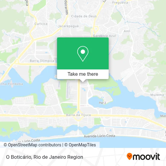O Boticário map