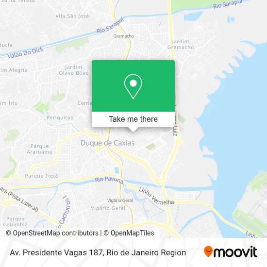 Av. Presidente Vagas 187 map