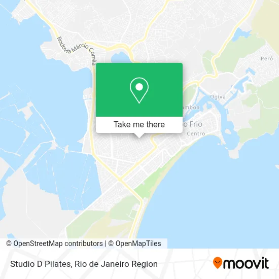 Studio D Pilates map