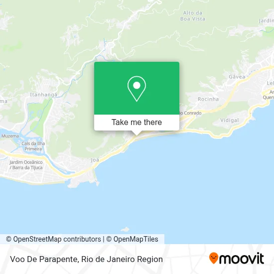 Voo De Parapente map