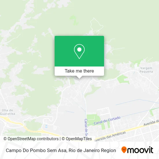 Campo Do Pombo Sem Asa map