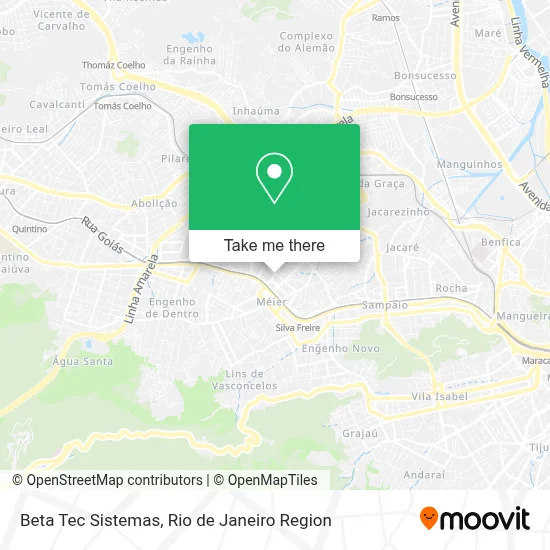 Beta Tec Sistemas map