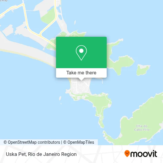 Uska Pet map