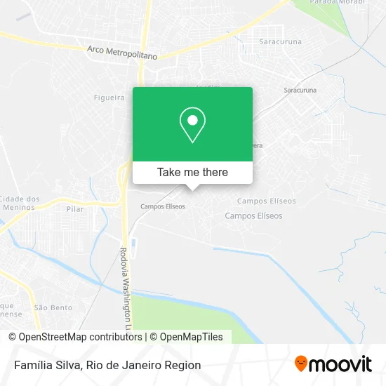 Família Silva map