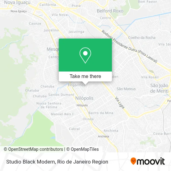 Studio Black Modern map