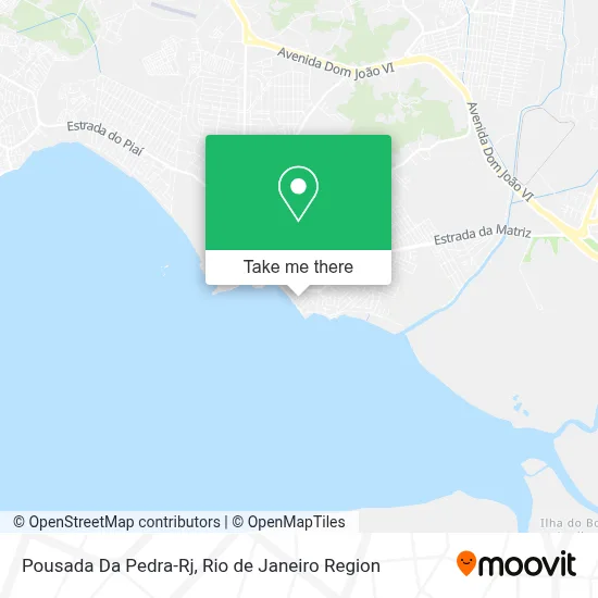 Pousada Da Pedra-Rj map