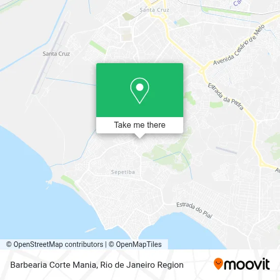Barbearia Corte Mania map