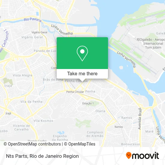 Nts Parts map