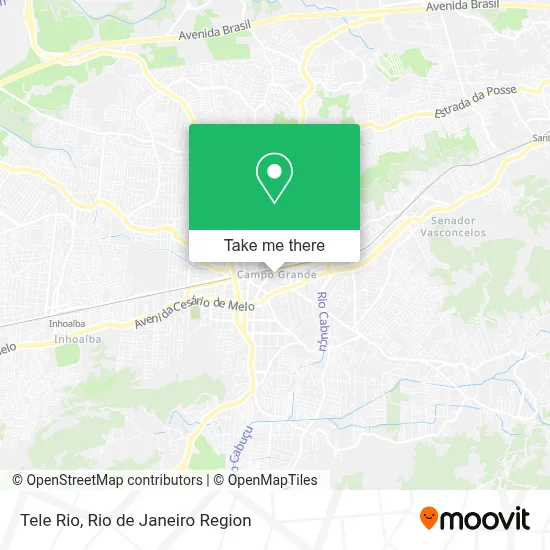 Tele Rio map