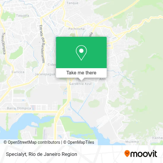 Specialyt map