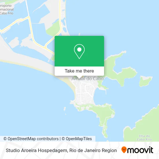 Studio Aroeira Hospedagem map