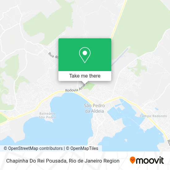 Chapinha Do Rei Pousada map